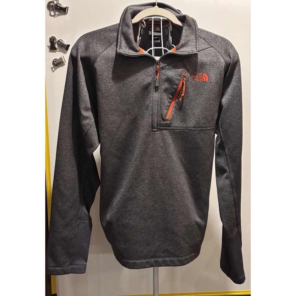 North Face Gray Mens Size Large 46" X 25" Pullover Shirt